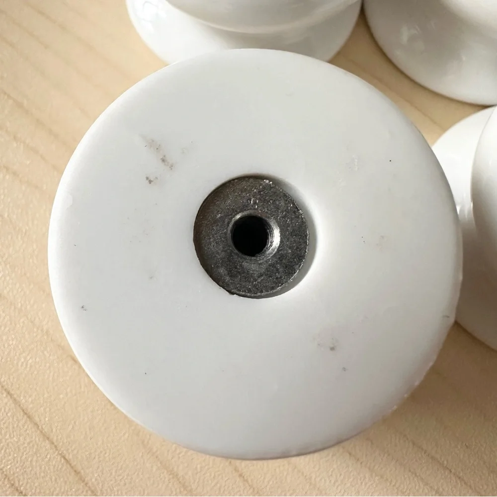 9 Ceramic Portmeirion Botanic Garden Dresser Knobs Pulls Cistus Purpureas flower